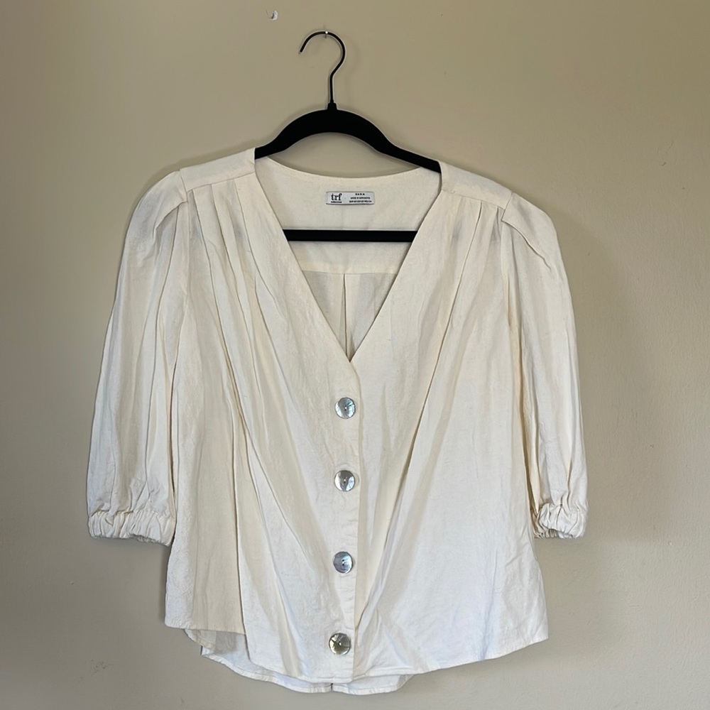 Zara Trf Collection Blouse